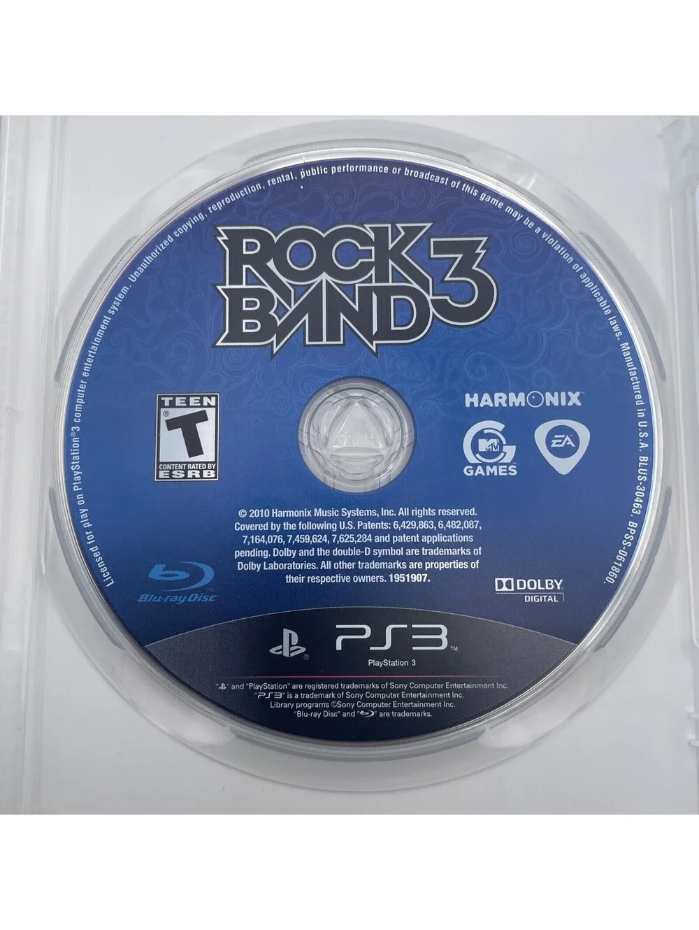 Rock Band 3 (PlayStation 3, 2010) Complete Tested Working